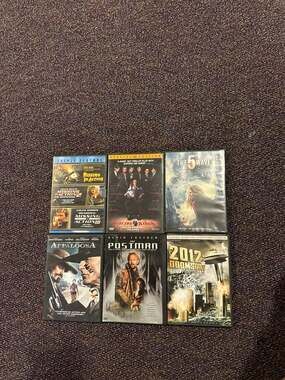 Lot of 6 Action & Sci-Fi DVDs